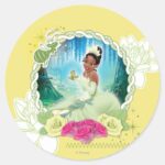 Tiana I Am A Princess Classic Round Sticker