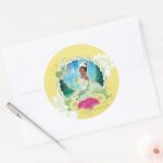 Tiana I Am A Princess Classic Round Sticker