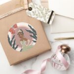 Tiana Captured Moment Classic Round Sticker