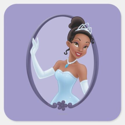 Tiana Mirror Square Sticker
