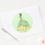 Tiana Fearless Classic Round Sticker