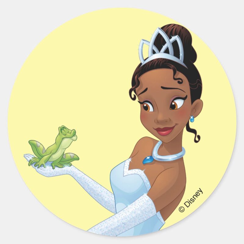 Tiana Loyalty Is Royalty Classic Round Sticker Tiana Loyalty Is Royalty Classic Round Sticker