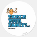 Tickle Your Fancy Classic Round Sticker