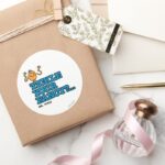 Tickle Your Fancy Classic Round Sticker