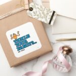 Tickle Your Fancy Square Sticker