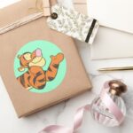 Tigger 10 Classic Round Sticker