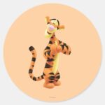 Tigger 1 Classic Round Sticker