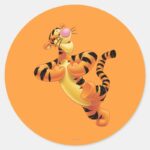 Tigger 6 Classic Round Sticker