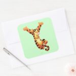 Tigger 7 Square Sticker