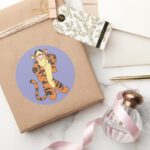 Tigger 9 Classic Round Sticker