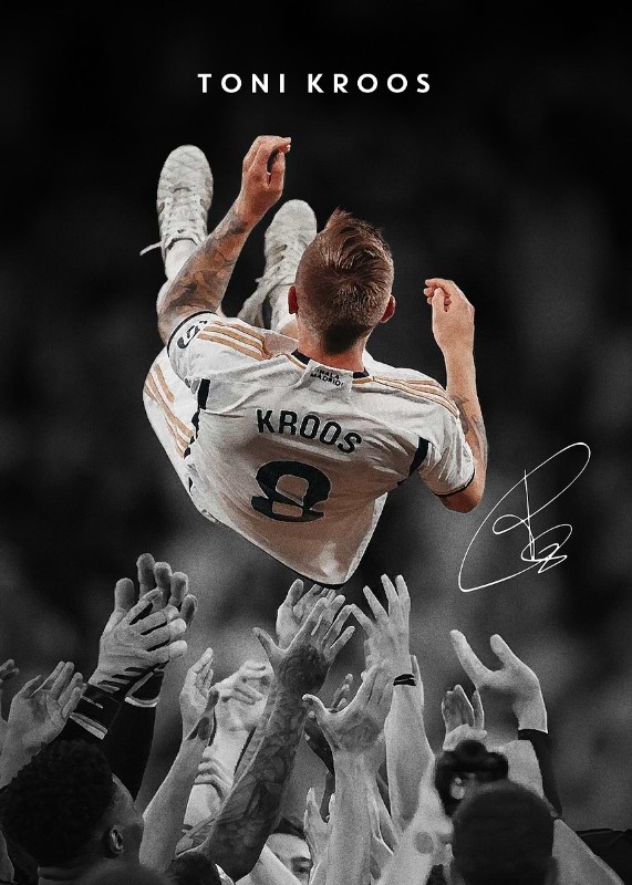 Toni Kroos Soccer Poster