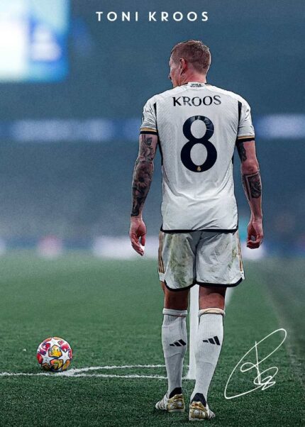 Toni Kroos Football Poster