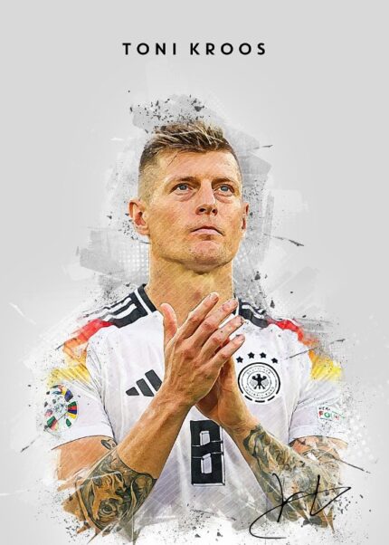 Toni Kroos Soccer Poster
