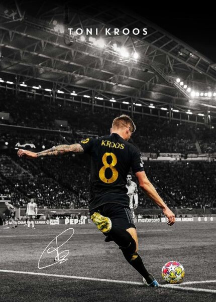 Toni Kroos Football Poster