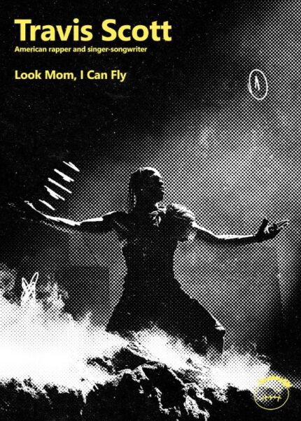 Travis Scott Album Cover Music Poster