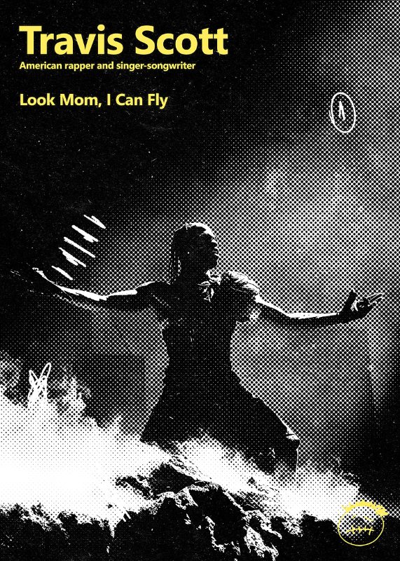 Travis Scott Album Cover Music Poster