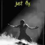 Travis Scott Just Fly Music Poster