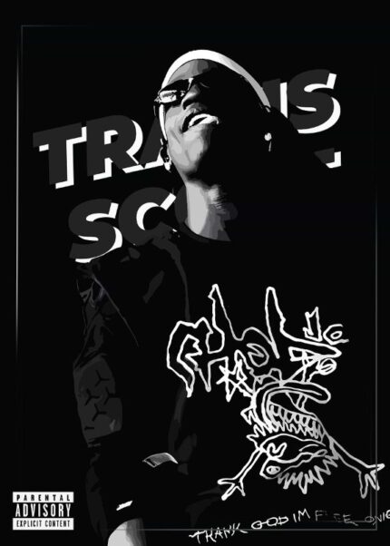 Travis Scott Music Poster