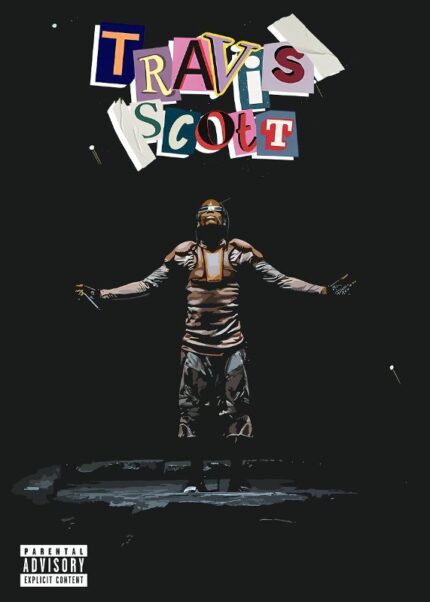 Travis Scott Music Poster