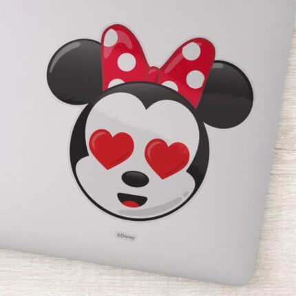 Trendy Minnie In Love Emoji Sticker