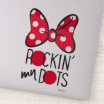 Trendy Minnie Rockin My Dots Sticker