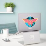 Truth Compassion Strength Comic Wonder Woman Logo Sticker
