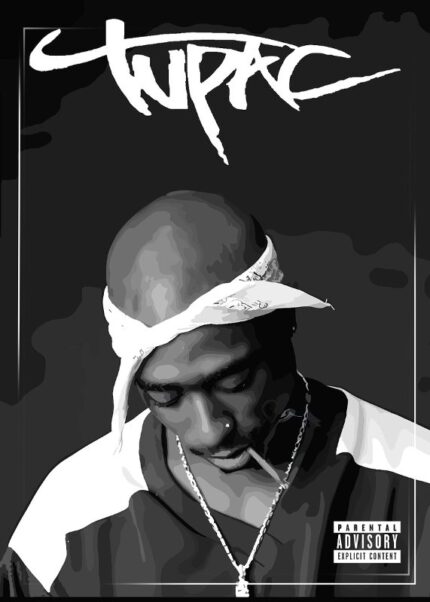 Tupac Shakur Music Poster