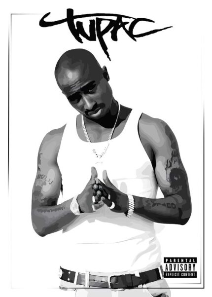 Tupac Shakur Music Poster