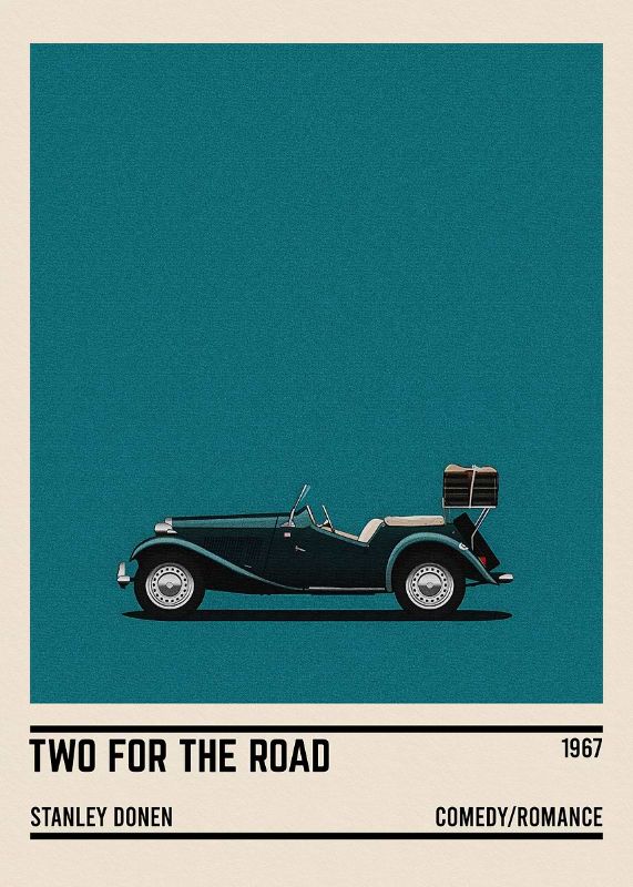 Two For The Road Car Movie Poster