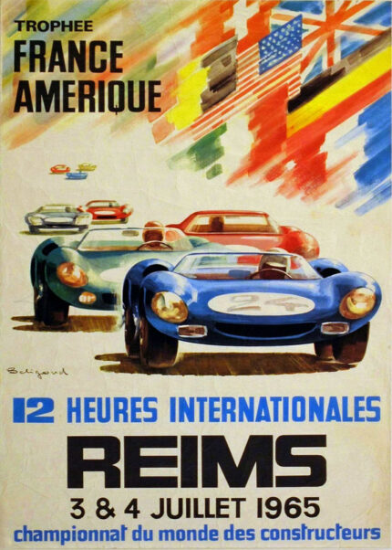 US Road Racing Championship Laguan Seca Poster