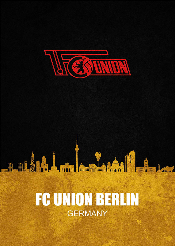 Union Berlin City Skyline Poster
