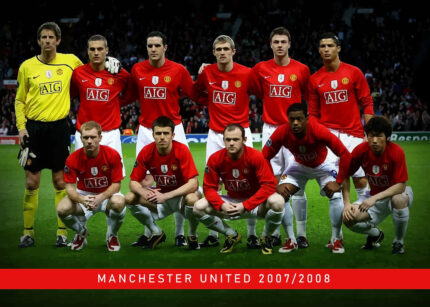 United 2007 Football Poster