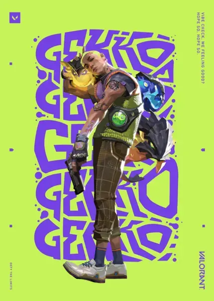 VALORANT Agent Gekko Lime Green