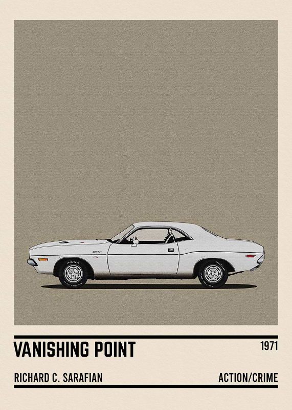 Vanishing Point Car Movie Poster