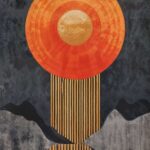 Vermilion Eclipse Poster
