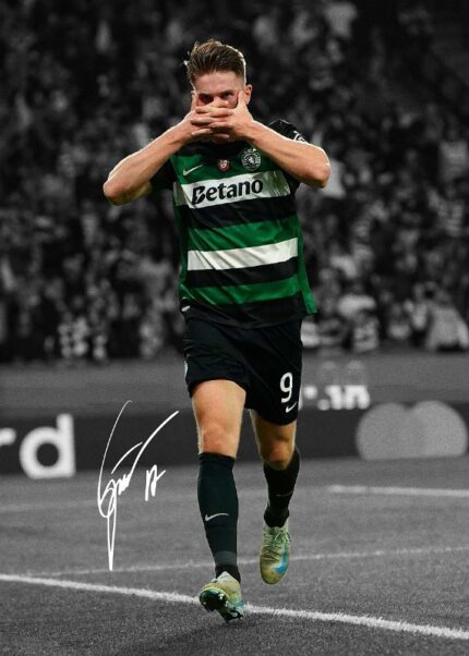 Viktor Gyokeres Soccer Poster