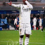 Vinicius Junior Football Poster