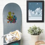 Vintage 123 Sesame Street Sticker