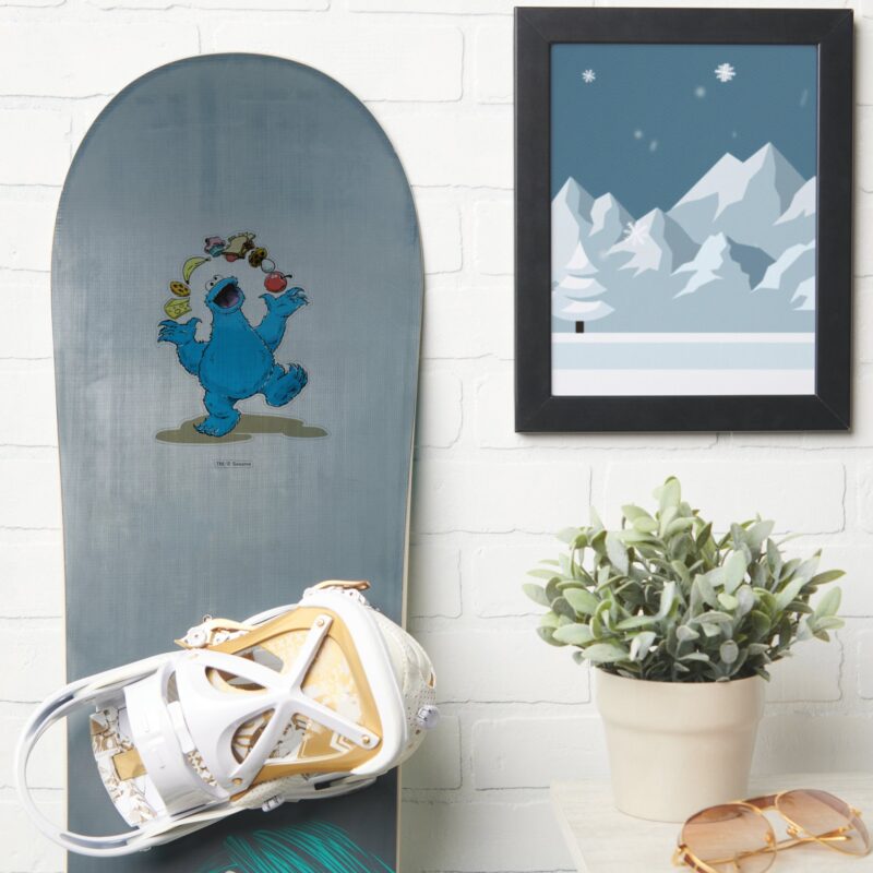 Vintage Cookie Monster Juggling Sticker