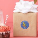 Vintage Sesame Street Happy Birthday Gift Tag