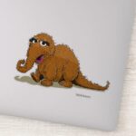 Vintage Snuffleupagus Sticker