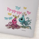Vintage Yip Yips Sticker
