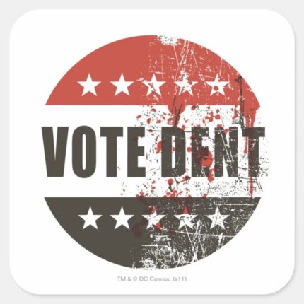 Vote Dent Sticker