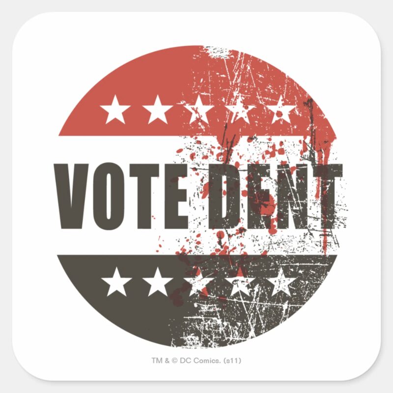 Vote Dent Sticker Vote Dent Sticker