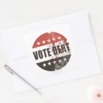 Vote Dent Sticker