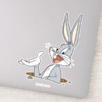 WHATS UP DOC ™ BUGS BUNNY™ Rabbit Hole Sticker