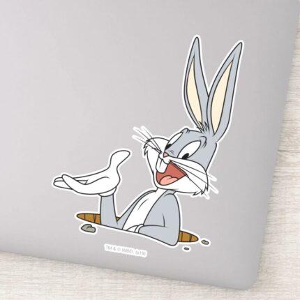 WHATS UP DOC ™ BUGS BUNNY™ Rabbit Hole Sticker