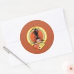 WILE E. COYOTE™ Acme 68 Certain Youll Be Safe Classic Round Sticker