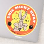 WILE E. COYOTE™ Acme This Might Hurt Sticker