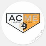 WILE E. COYOTE™ Acme 2 Classic Round Sticker